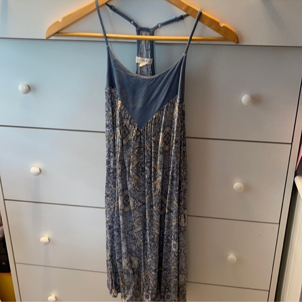 PACSUN PATTERNED HALTER DRESS